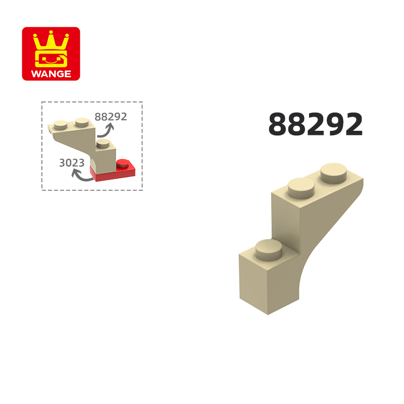 Lego Set City - WANGE 88292 100g/94PCS 1x3x2 Yaylı Kemer