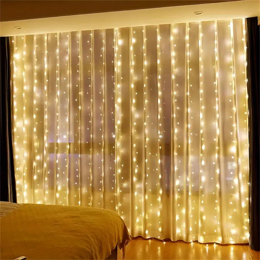 3/6m Perde LED Işık Zinciri, P - Led Fairy String Lights incelemesi ve fiyatı