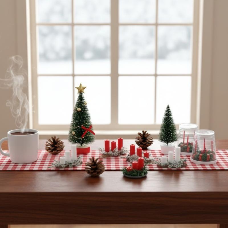 ! 1:12 Ölçekli Minyatür Bebek  - Holiday Candle Set incelemesi ve fiyatı