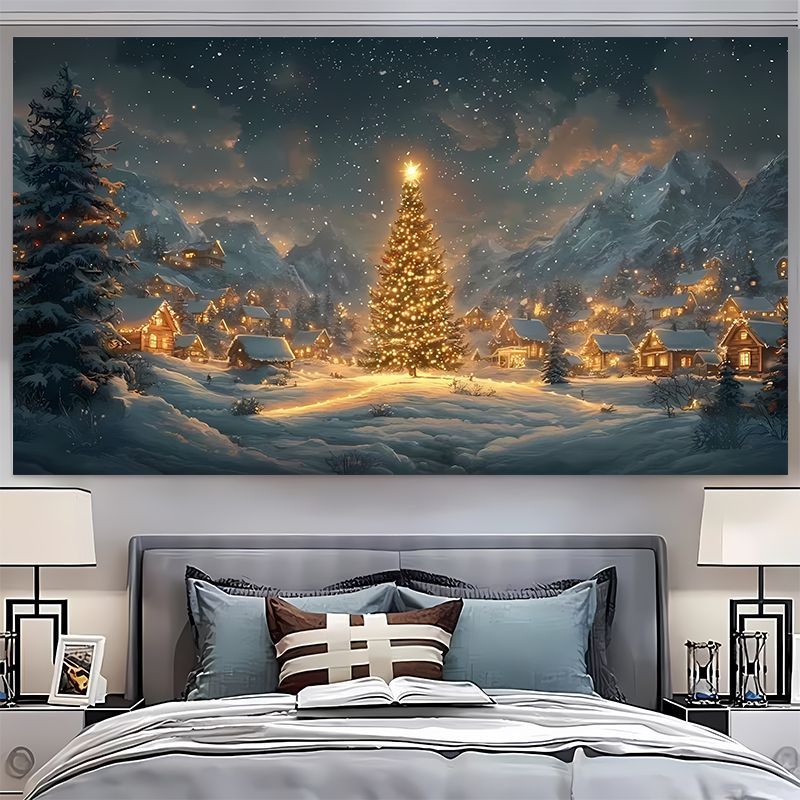 VIKAMA Kar Dağı Noel Ağacı Duv - Christmas Tree Artificial incelemesi ve fiyatı